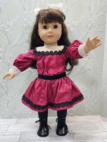 American Girl Doll Samantha Parkington Coat + Holiday Dress - Costco - 18" Doll