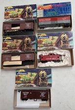 HO Lot of 5 Box Cars Cotton Belt & St Louis Southwestern Vtg MIB Athearn Vtg