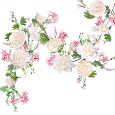 Peony garland 180cm garland artificial flowers wedding flower peony...