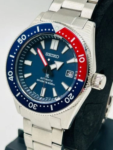 Vintage Seiko Prospex Automatic 200m Diver Men’s Watch Blue Dial Japan made