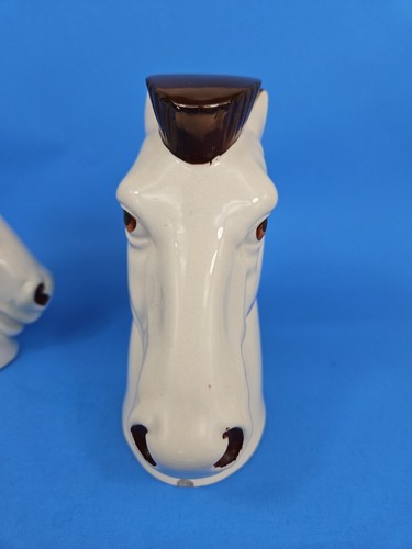 Kent Art Ware Pferd Büste Buchstützen Keramik Mid Century Hengst Vintage Japan Statue - Bild 8 von 18