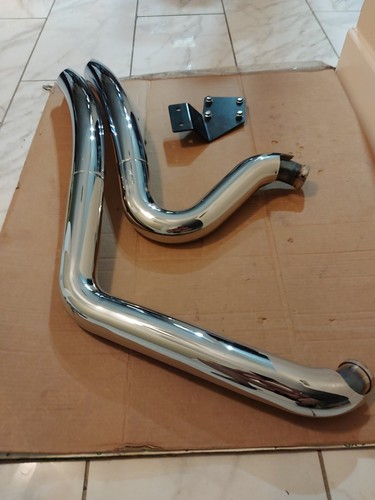 Vance & Hines Big Radius Right Side Drive exhaust For Evo Or Twin Cam Chopper - Picture 3 of 4