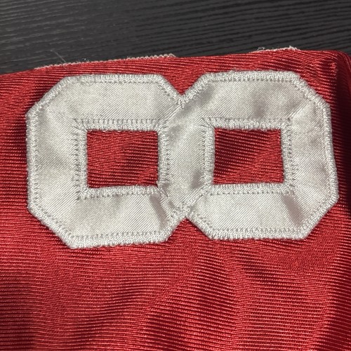 Camiseta deportiva Reebok cosida Vernon Davis talla 56 San Francisco 49ers #85 Red Niners - Imagen 7 de 10