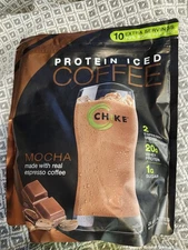 Chike Iced Coffee 20g Whey Protein Powder, MOCHA 27.1 oz. exp. 7-7-2027