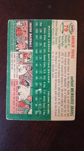 1954 topps baseball cards #1 to #100, complete your set - Picture 197 of 233