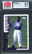 1998 Score - Rookie Randy Moss (RC) Rookie #235 SCD Authentic 8.5