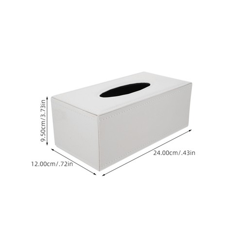  Zarte Taschentuchbox Gesichtsabdeckung rechteckig Tischspender Etui - Bild 11 von 12