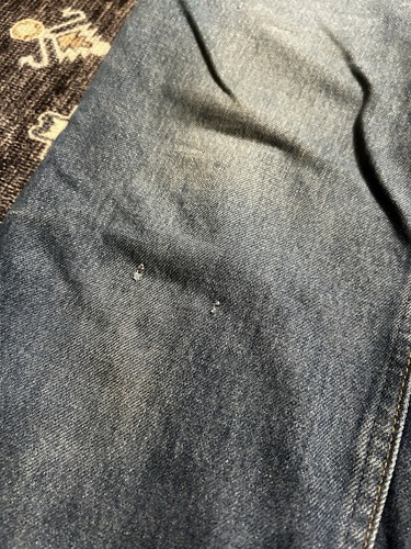 VTG Levi's 517-0917 Orange Tab Denim Jeans Men's 36x34 USA 1980 (36x33.5) Flare - Picture 6 of 9