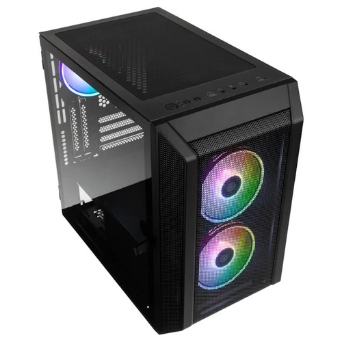 Kolink Citadel Mesh RGB Micro-ATX Case - Black