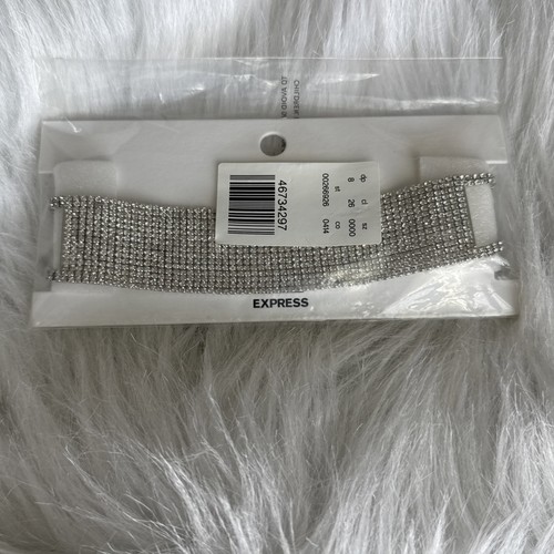 Collar multicapa delicado de diamantes de imitación EXPRESS