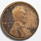 1922-D Lincoln Wheat Cent Penny Good (G) - Damaged