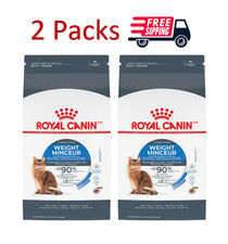 2 Packs -Royal Canin Feline Nutrition Weight Care Adult Dry Cat Food, 14-lb bag 2.43 per pound