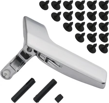 Metal Interior Door Handle Repair Kit | Compatible with W204 Metal  LH Sliver