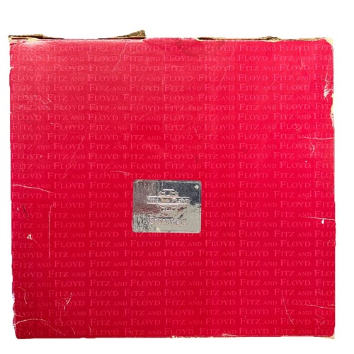 Vintage Fitz And Floyd Santa “Candy Lane Cookie Jar” porcelana en caja 2058/236 - Imagen 9 de 10