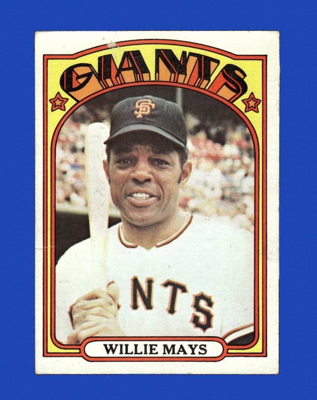 1972 Topps Set-Break # 49 Willie Mays LOW GRADE (crease) *GMCARDS*