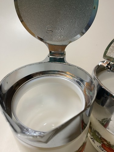 Vintage Gemco Spice Of Life Lot Of 4- Cream & Sugar, Salt & Pepper - Picture 7 of 8