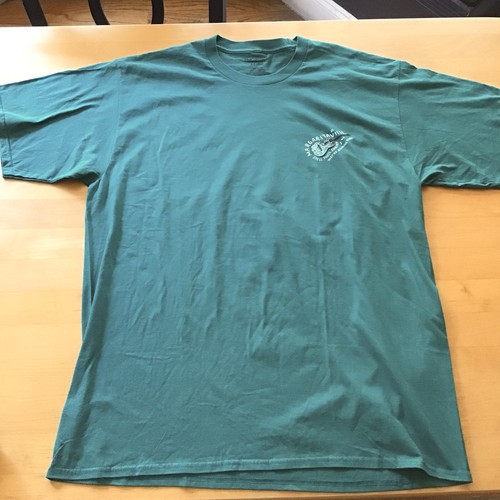 Margaritaville T Shirt Mens XL Short Sleeve Smell Those Shrimp Graphic Green - Picture 3 of 8
