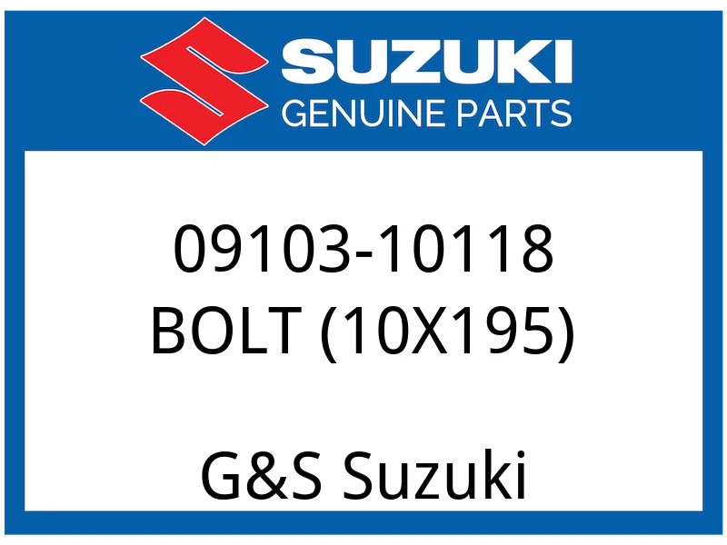 BOLT (10X195)