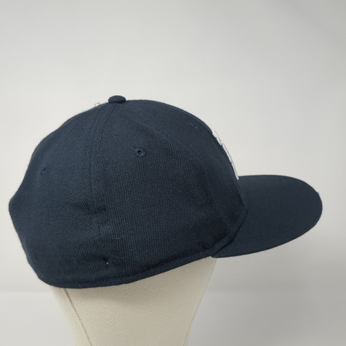 TF Fitted Baseball Cap Blue 7 3/8 Lightweight Embroidered The Game Pro - Picture 4 of 9