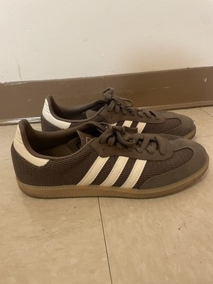 adidas Samba Og Lace Up  Mens Brown Sneakers Casual Shoes JI3184