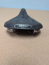 Vintage Brooks B15 Leather Bicycle Saddle