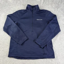 Stio Shirt Mens Large Blue Gannet Peak Half Zip Performance Fleece Sweatshirt