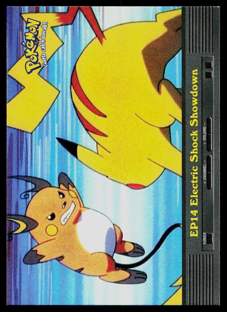 Pokemon Card Topps Trading Cards Series 2 EP14 Electric Shock Showdown #136