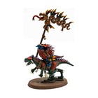 Gw Whf Lizardmen Plastic Saurus Cavalry w/Banner #1 Nm