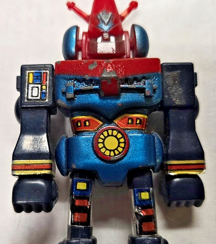 Lot of 5 Vintage POPY 70’s Shogun Warrior Action Figures Godakin, Chogokin 3" 5" - Picture 15 of 15