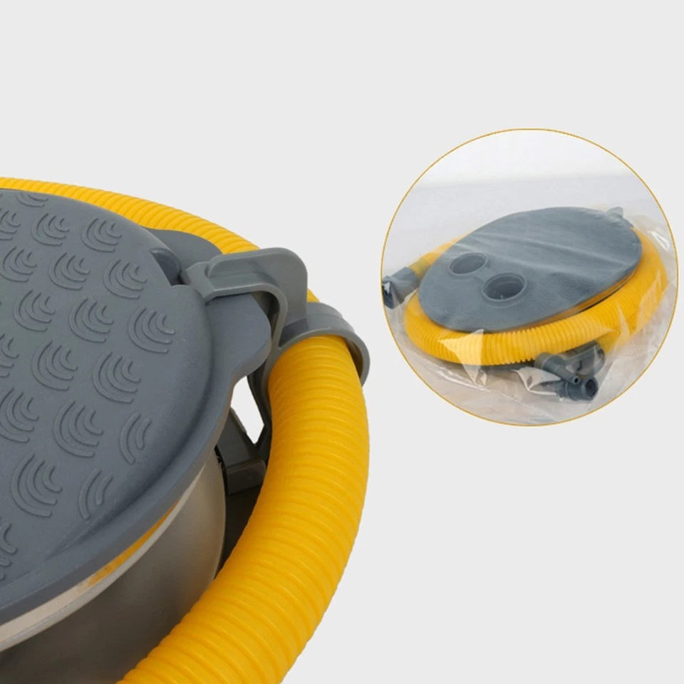 Fu?pumpe f??r verschiedene Schlauchboote perfekt f??r Luftmatratzen und Poolspi