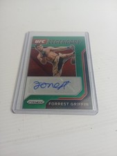 Forrest Griffin- 2022 PANINI PRIZM UFC - GREEN PARALLEL ALEGENDARY AUTOGRAPH
