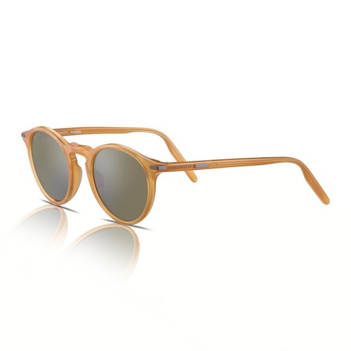 Serengeti Raffaele 8951 Sunglasses Shiny Honey/Green Mineral Polarised 555nm
