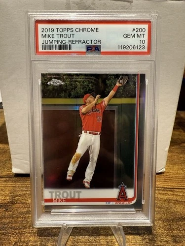 2019 Topps Chrome - Mike Trout #200 Refractor