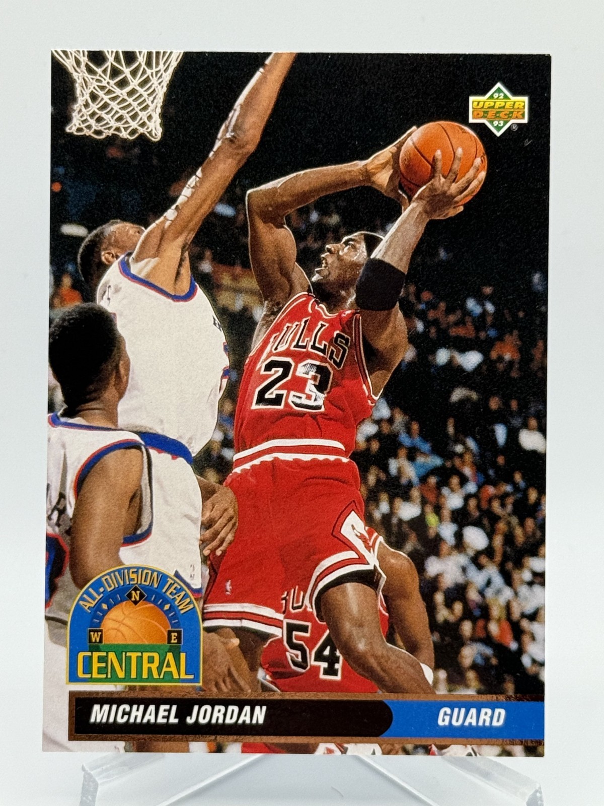 Michael Jordan 1992-93 Upper Deck All-Division Team #AD9 Insert HOF I3