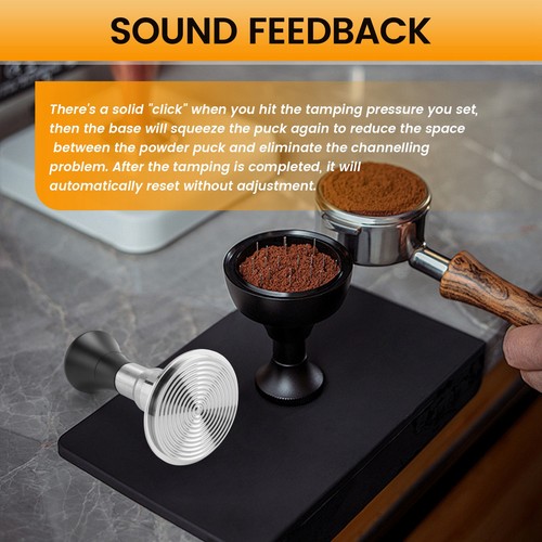 Calibrated Espresso Tamper, Coffee Tamper with 24-35lbs Adjustable Pressure6720 - Picture 6 of 7