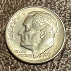 1961 D Roosevelt Dime Uncirculated Uncertified BU MS Us Coin