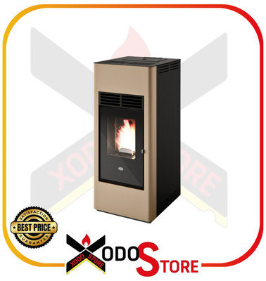 Ofen Pellet 9,5 Kw Eva Calor Karina 5 Sterne 25 KG Tank - Mail für Rabatt