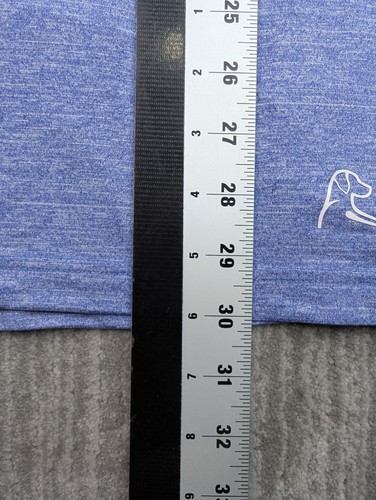 Rhoback Blitz Tech Performance Shirt Long Sleeve Men's 2XL Heather Blue XT2 - Picture 10 of 12