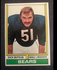 Dick Butkus 1974 Topps #230 Chicago Bears