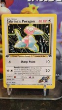 SABRINA'S PORYGON Gym Challenge POKEMON Non-Holo 1st Ed 2000 Trading Card 98/132