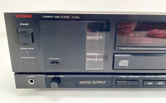 Luxman D-103u Stereo Tube Compact Disc Player - High End | eBay