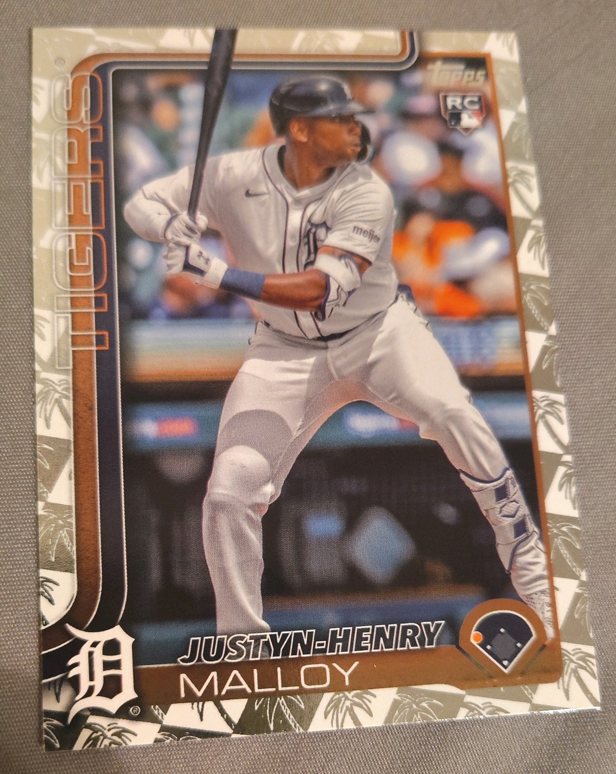 2025 Topps Series 1 - Justyn-Henry Malloy #269 Spring Training (RC) Tigers