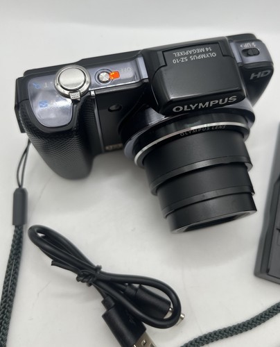 Olympus S Series SZ-10 14.0MP Digital Camera With Charger - Picture 3 of 7