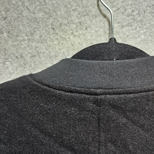 Jos A Bank Jacket Men's Sz XL Bomber Wool Blend Black Full Zip Pockets Lined - Picture 8 of 15