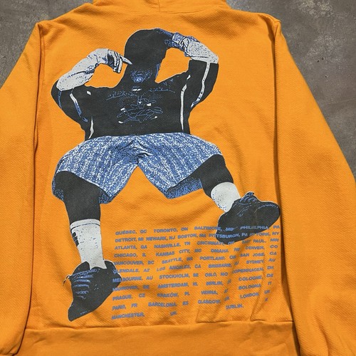 Billie Eilish Sweatshirt M Orange Hit Me Hard Soft Tour Zip Up Hoodie Tour Merch - Bild 9 von 12