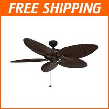 Honeywell Palm Coast 52-Inch Outdoor Ceiling Fan Honeywell Palm Island 52-Inch Ceiling Fan - 5 Blades, Ideal for Indoor & Outdoor