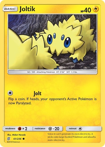 Lightning Type Pokemon, Pokemon Cards, Pokemon TCG, Variety Listing 2 - Picture 18 of 182