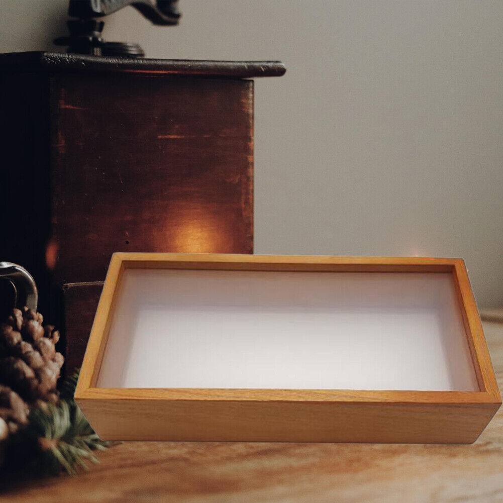 3D Shadow Frames Wooden Double-Sided Deep Box DIY Crafts Memory Box Display Case