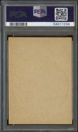 1968-69 O-PEE-CHEE PUCK STICKERS #17 JOHNNY BOWER PSA 6 MAPLE LEAFS HOF *DS15319 - Picture 2 of 2