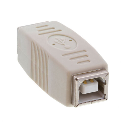 USB 2.0 Type-B Coupler Male to Male or Female to Female Adapter Gender Changer - Picture 3 of 7
